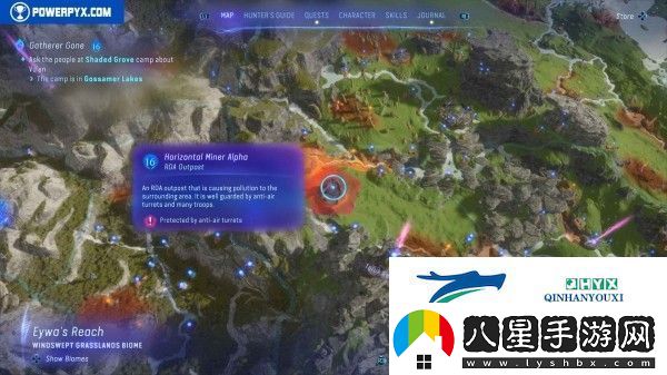 阿凡達潘多拉邊境全RDA哨站位置分享