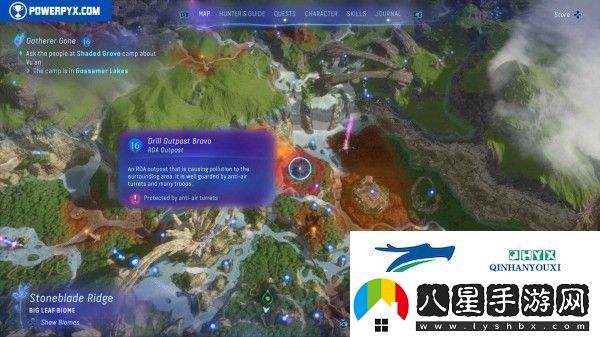 阿凡達潘多拉邊境全RDA哨站位置分享