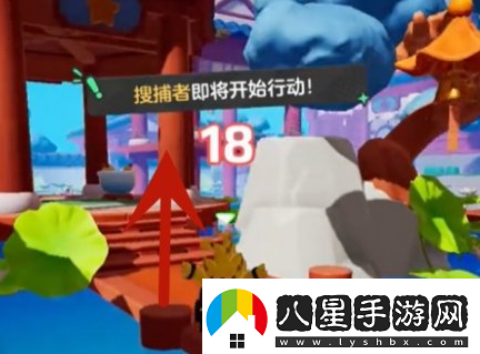 元夢(mèng)之星躲貓貓怎么上房頂