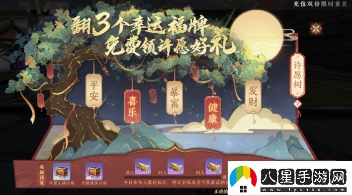 天龍八部2飛龍戰天許愿樹(shù)活動(dòng)怎么玩