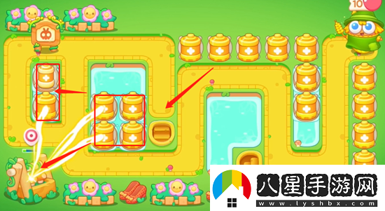 保衛蘿卜4頭等大事第19關(guān)怎么過(guò)