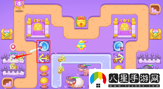 保衛蘿卜4阿波與魔法寶藏第四關(guān)攻略