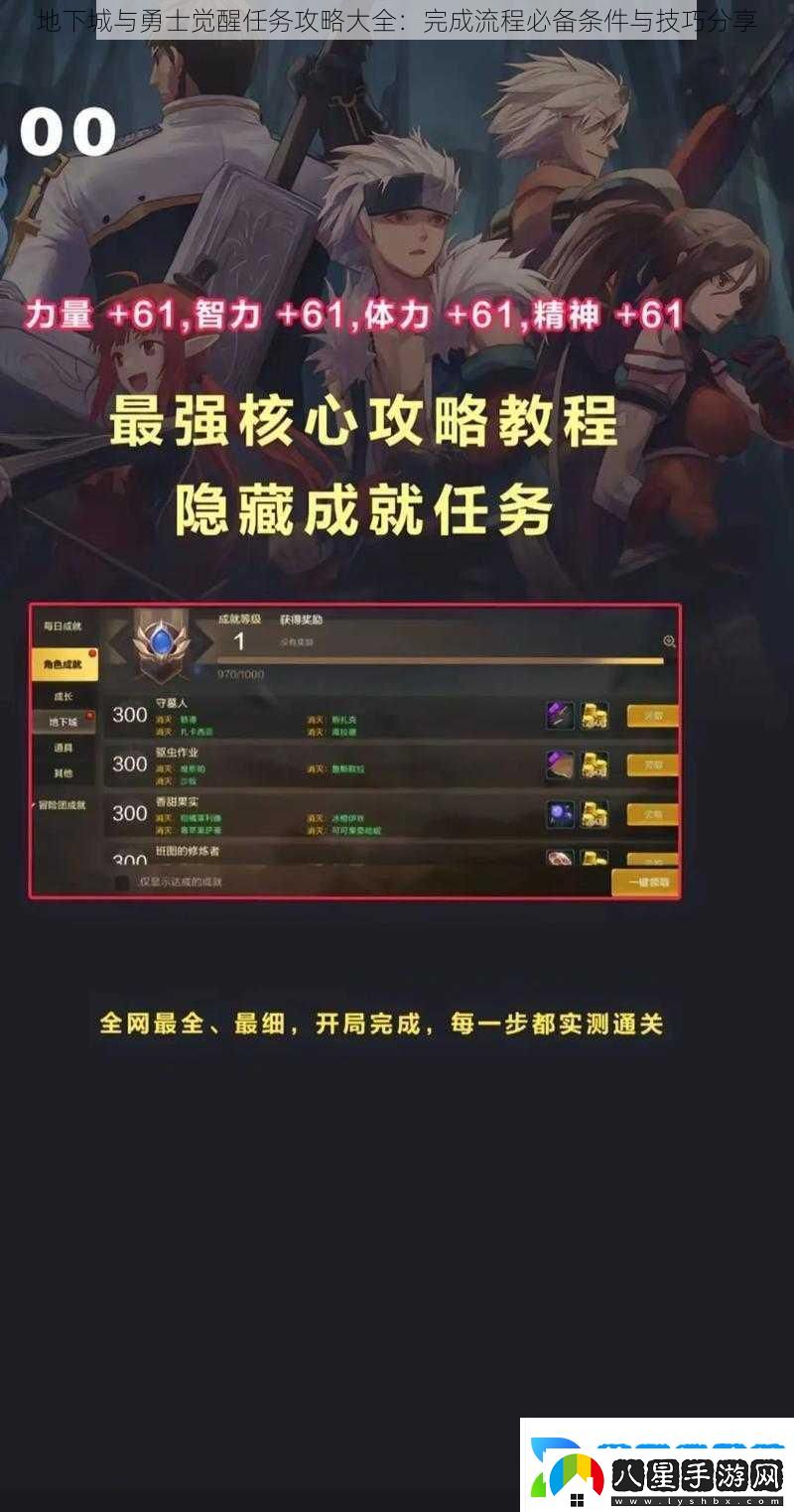 地下城與勇士覺(jué)醒任務(wù)攻略大全