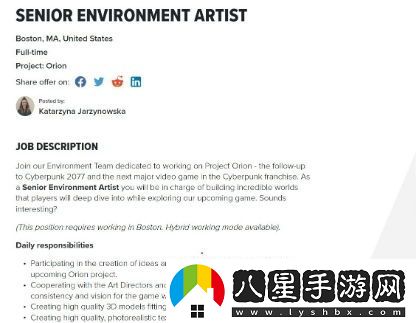 賽博朋克2077續作將實(shí)現電影與游戲的深度融合，畫(huà)質(zhì)將與此同時(shí)更為真實(shí)