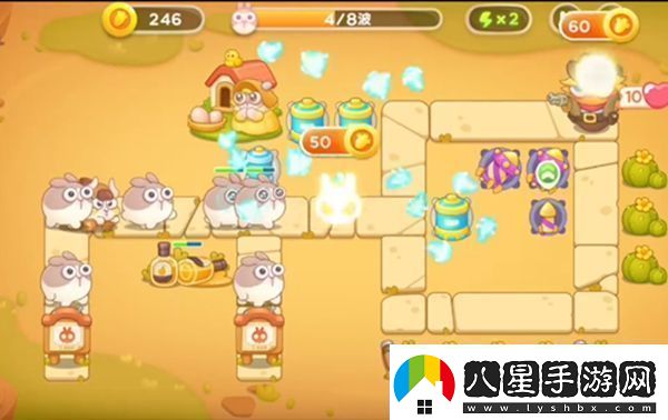 保衛蘿卜4波仔很忙第十關(guān)無(wú)損通關(guān)技巧分享