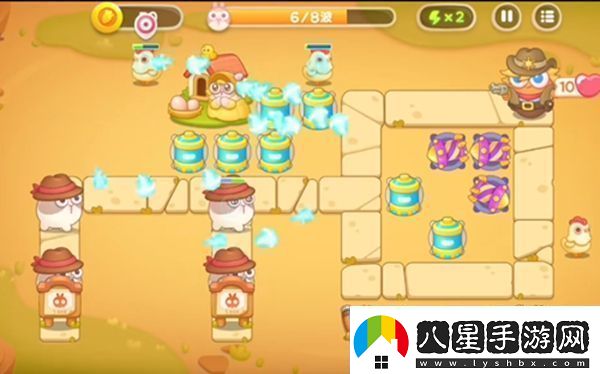 保衛蘿卜4波仔很忙第十關(guān)無(wú)損通關(guān)技巧分享