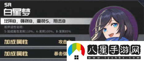硬核機甲啟示白星夢(mèng)圖鑒