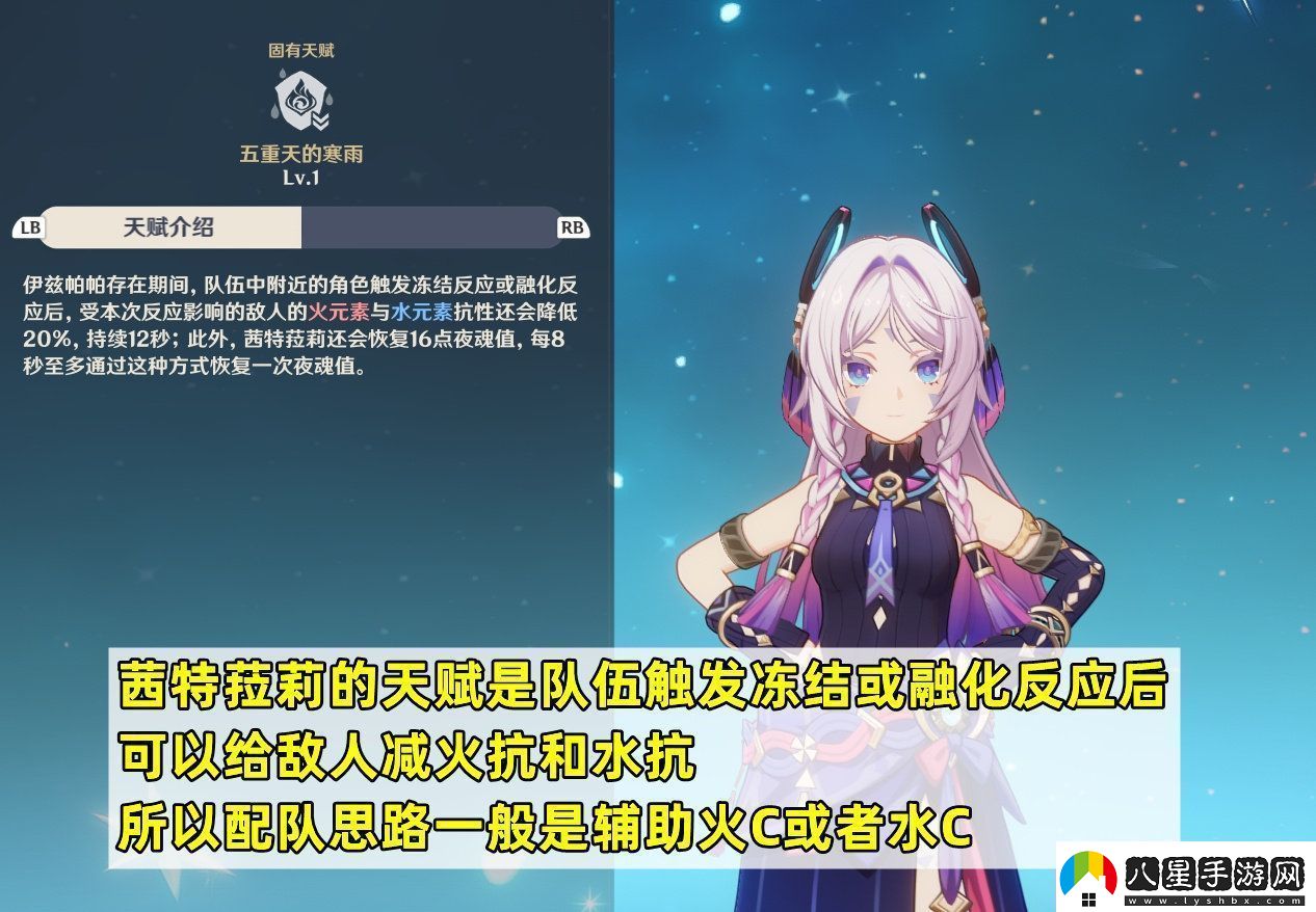 原神5.3茜特菈莉怎么培養
