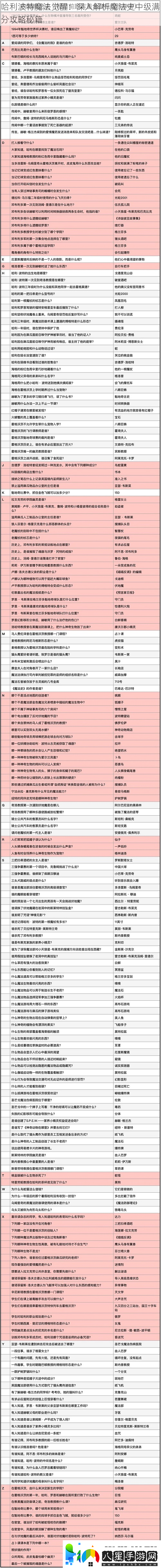 哈利波特魔法覺(jué)醒