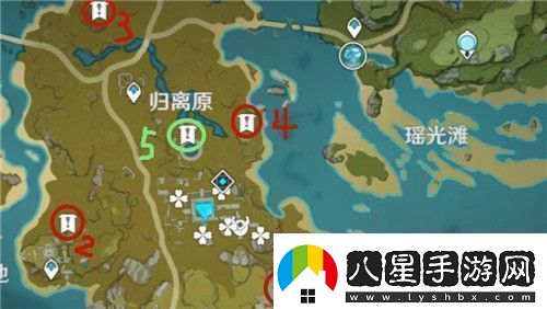 原神歸離四個(gè)圓盤(pán)位置在哪原神歸離四個(gè)圓盤(pán)位置詳解資訊速遞