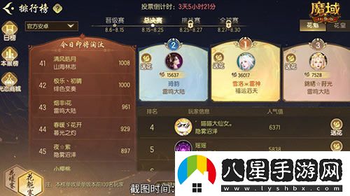 版本第一美女！魔域口袋版花魁賽總決賽即將開(kāi)幕
