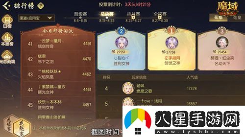 版本第一美女！魔域口袋版花魁賽總決賽即將開(kāi)幕