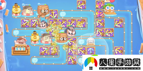 保衛蘿卜4暖暖湯泉第8關(guān)攻略