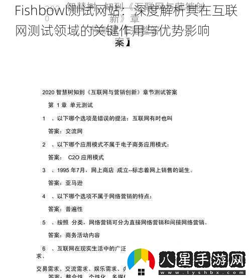 Fishbowl測試網(wǎng)站