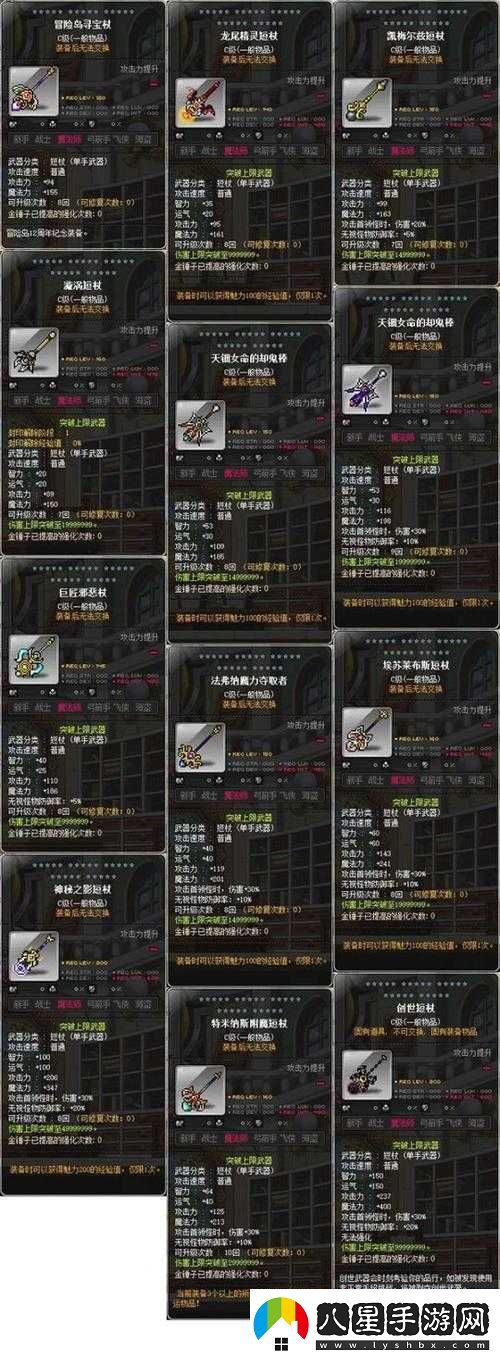 冒險島2輕質(zhì)見(jiàn)習法杖