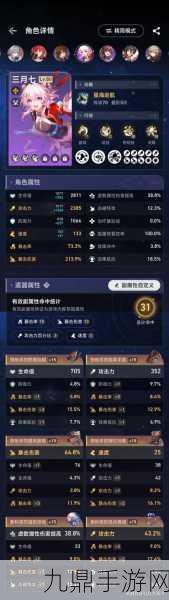 崩壞星穹鐵道三月七全方位培養指南