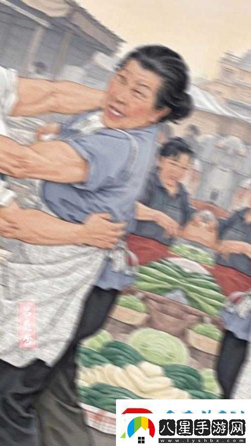 暴躁大媽在菜市場(chǎng)因幾毛錢(qián)和小販激烈爭吵還破口大罵