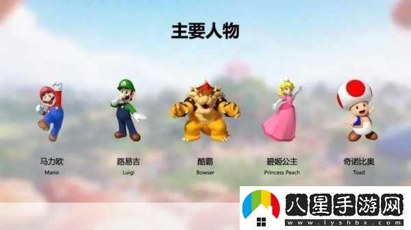 超級馬里奧派對角色全揭秘