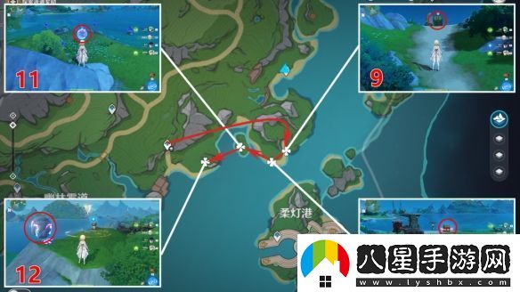 原神莫爾泰區奇饋寶箱全收集攻略