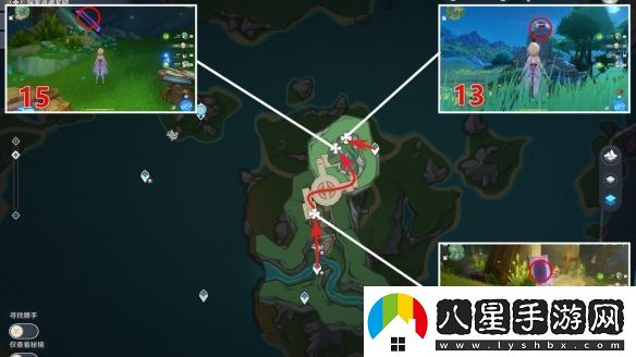 原神莫爾泰區奇饋寶箱全收集攻略