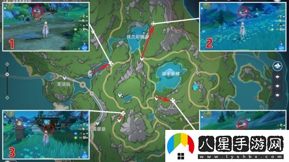 原神莫爾泰區奇饋寶箱全收集攻略