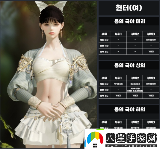 命運方舟新年時(shí)裝染色分享