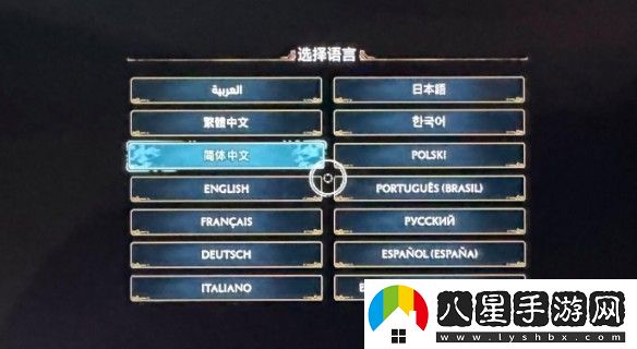 霍格沃茲之遺語(yǔ)言選擇轉圈怎么辦