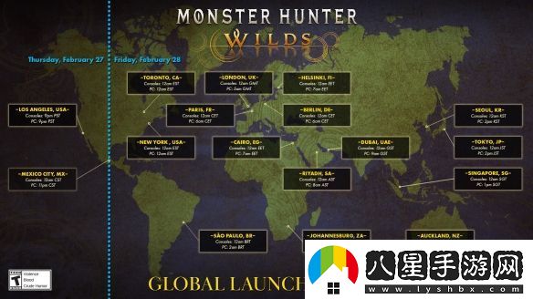 怪獵荒野預加載時(shí)間公布!Steam版全球同步開(kāi)啟！