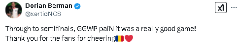 MOUZ戰勝paiN晉級PGL半決賽