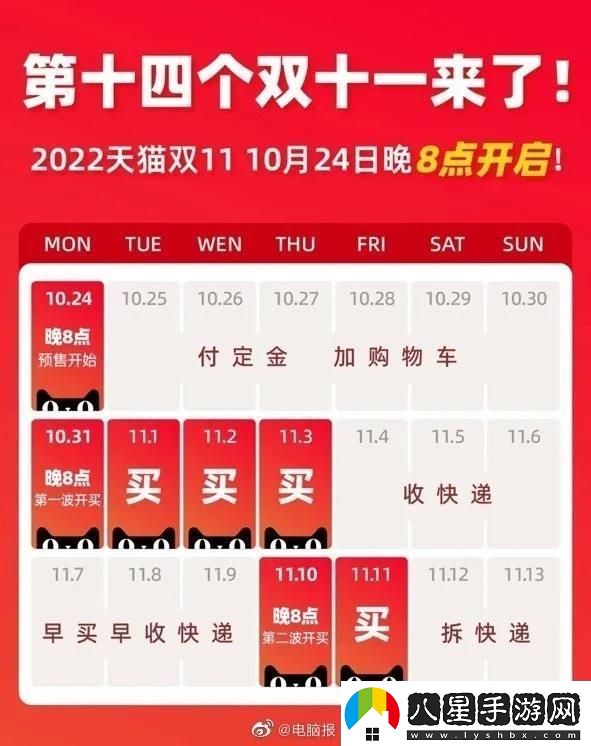 雙十一滿(mǎn)減活動(dòng)規則2022