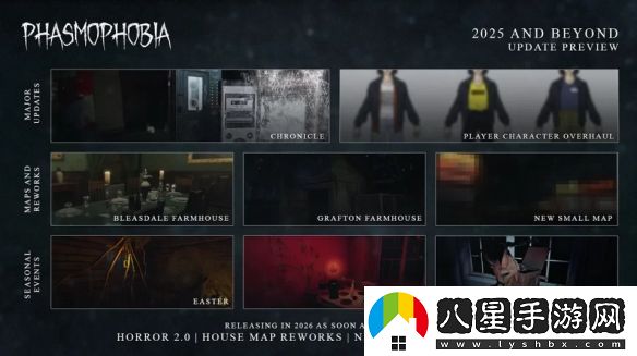 恐鬼癥2025年詳細更新路線(xiàn)圖公布