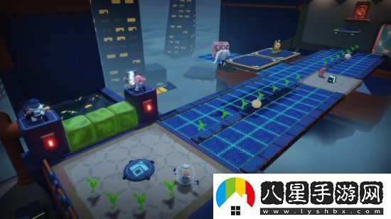 闖關(guān)型派對游戲異星狂奔Steam頁(yè)面