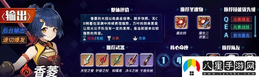 原神6主C哪個(gè)厲害6版本主C角色強度排行