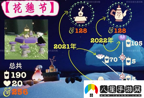 光遇花憩節兌換圖2022