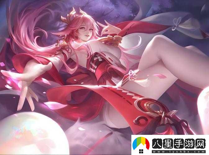 八重神子掀開(kāi)自己的衣服