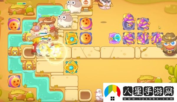 保衛蘿卜4波仔很忙59關(guān)攻略