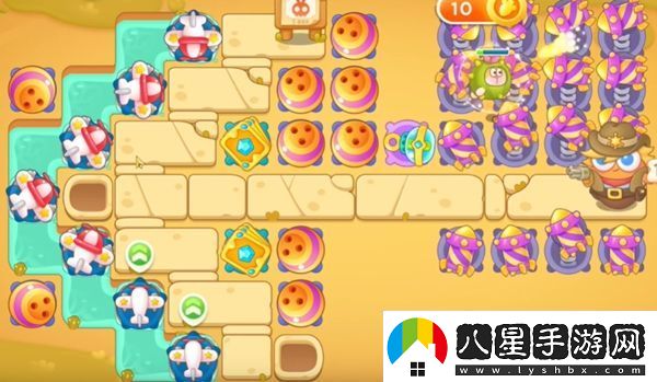 保衛蘿卜4波仔很忙59關(guān)攻略