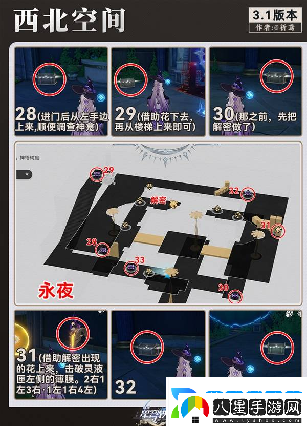 崩壞星穹鐵道永夜囈語(yǔ)密林神悟樹(shù)庭寶箱收集攻略