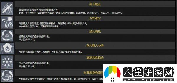 原神宵宮技能先升級哪一個(gè)最好