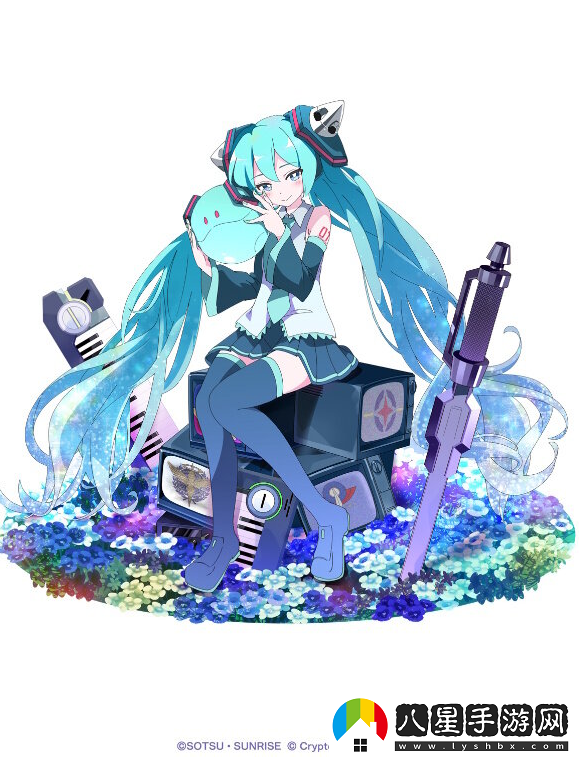 高達45周年官方整活聯(lián)動(dòng)初音未來(lái)特別神似藝圖