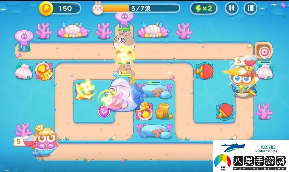 保衛蘿卜4海的閨女第37關(guān)攻略