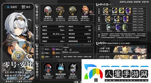 絕區零零號安比詳細養成攻略