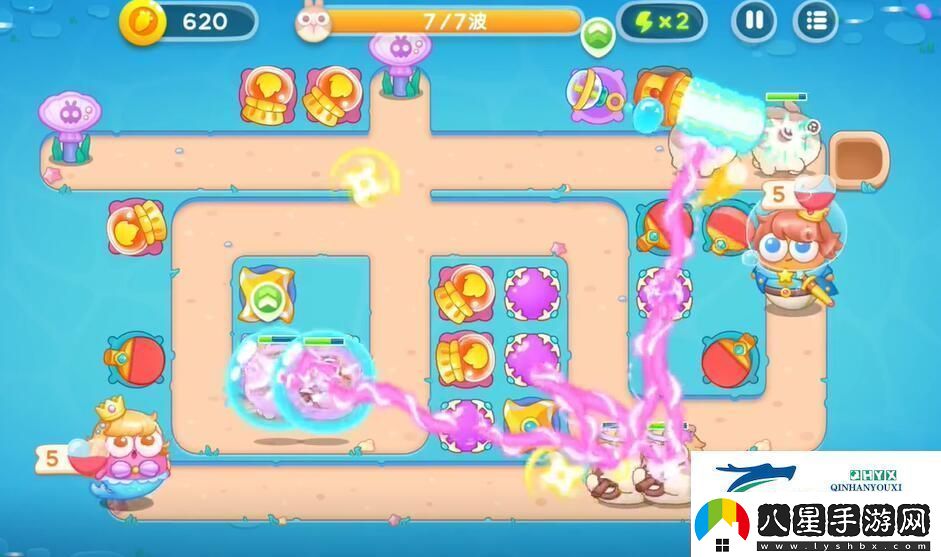 保衛蘿卜4海的閨女第37關(guān)攻略