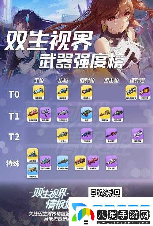 雙生視界演習武器推薦