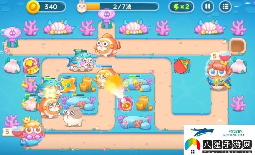 保衛蘿卜4海的閨女第37關(guān)攻略