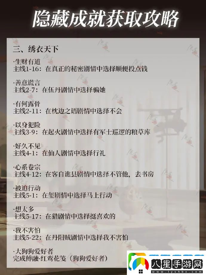 代號鳶隱藏成就完成攻略