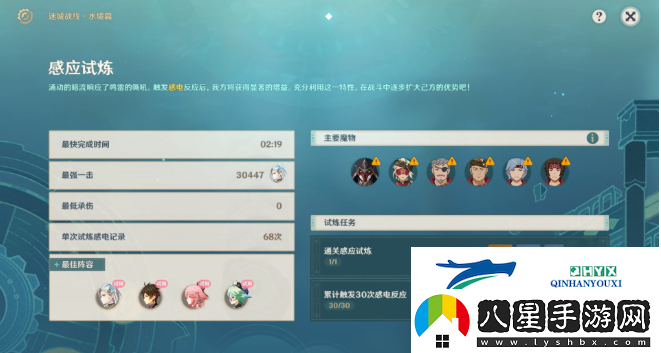 原神4.2版本感應試煉試用陣容怎么搭配