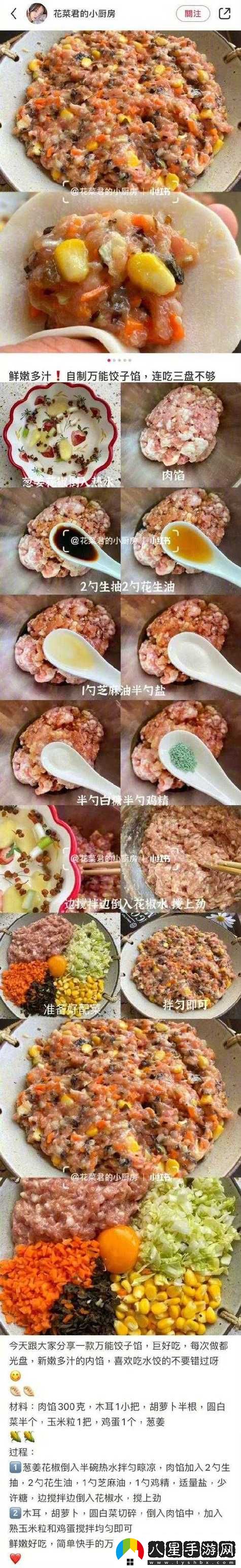 如何通過(guò)“授課方式po肉餡小水餃視頻”掌握水餃制作的秘訣