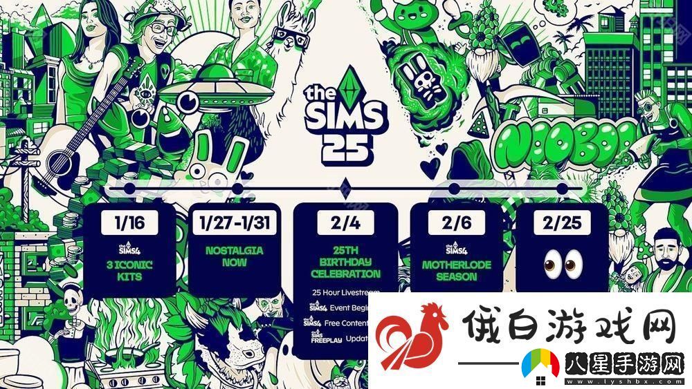 模擬人生揭開(kāi)25周年生日慶典計劃