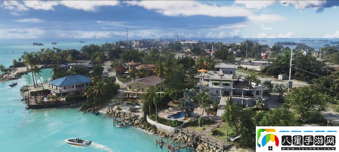 GTA6第二支預告片發(fā)布展示PS5版畫(huà)面